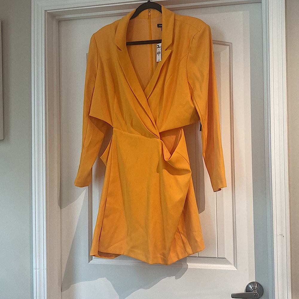 NEW Express Cutout Mini Blazer Dress